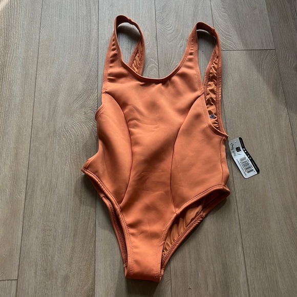 Dippin Daisys Scuba Orange One Piece - Picture 1 of 9
